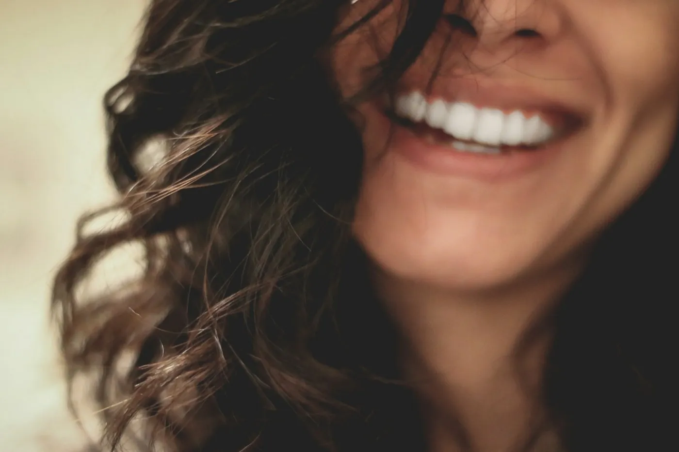 Smiling patient